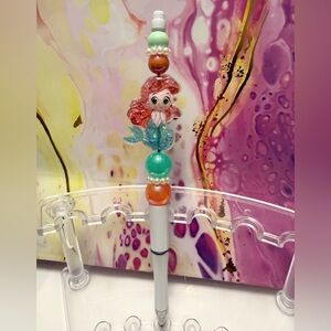 Mermaid (Ariel) Beaded Pen